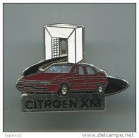 PINS CITROEN XM  LA DEFENSE / Signé Decat / 33NAT - Citroën