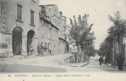 Delcampe - Tournon - Montée Du Château - Avenue Marius Juvencton, Café - Carte LL N°39 Non Circulée - Tournon