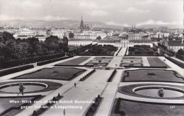 Wien - Blick Vom Oberen Schloss Belvedere Gegen Kahlen.u.Leopoldsberg 1964 - Belvedere