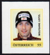 ÖSTERREICH 2010 ** Wolfgang LOITZL / Olympische Spiele  Vancouver - PM Personalized Stamps MNH - Winter 2010: Vancouver