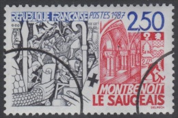 Specimen, France Sc2055 Montbenoit Le Saugeais, Abbey, Knight, Abbaye, Chevalier - Abbayes & Monastères