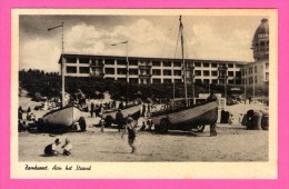 Zandvoort - Aan Het Strand - Voiliers - Enfants - Plage - Animée - REMBRANDT - Zandvoort