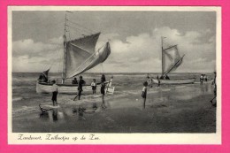 Zandvoort - Zeilbootjes Op De Zee - Voiliers - Enfants - Animée - REMBRANDT - Zandvoort