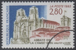 Specimen, France Sc2357 Tourism, Architecture, Chaise-Dieu Abbey, Tourisme, Abbaye - Abbeys & Monasteries