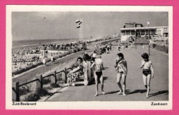 Zandvoort - Zuid-Boulevard - Enfants En Maillots De Bain - Drapeaux - Animée - JOREN & Co - Zandvoort