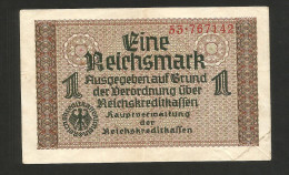 DEUTSCHLAND / GERMANY - DEUTSCHES REICH - 1 REICHSMARK (1940 -  1945) - WWII - Otros & Sin Clasificación