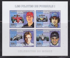 Congo 2006 Formule 1 Racing M/s IMPERFORATED ** Mnh (26940B) - Ongebruikt