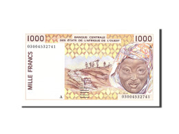 Billet, West African States, 1000 Francs, 2002, Undated, KM:311Cm, NEUF - West African States