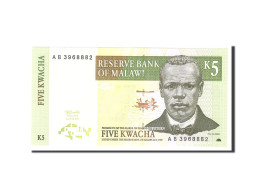 Billet, Malawi, 5 Kwacha, 1997, 1997-07-01, KM:36a, NEUF - Malawi