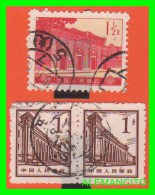 CHINA REPUBLICA POPULAR  3 SELLOS DIFERENTES VALORES Y AÑOS -1969 - Used Stamps