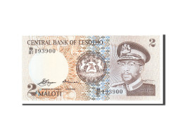 Billet, Lesotho, 2 Maloti, 1981, Undated, KM:4a, NEUF - Lesotho