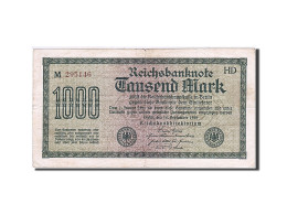 Billet, Allemagne, 1000 Mark, 1922, 1922-09-15, KM:76f, TTB - 1.000 Mark