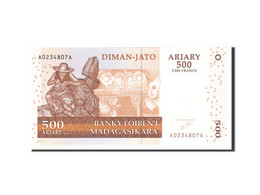 Billet, Madagascar, 500 Ariary, 2004, Undated, KM:88a, NEUF - Madagaskar