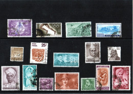 India - Lotto N. 16 Usati Differenti - Collections, Lots & Series