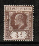 LEEWARD ISLANDS   Scott # 41* VF MINT HINGED - Leeward  Islands
