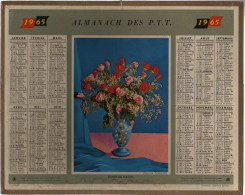 Almanach Des P T T 1965 - Grossformat : 1961-70