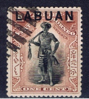 Labuan+ 1897 Mi 70 B Dyak - North Borneo (...-1963)