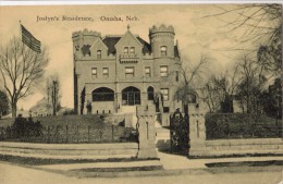 USA, Joslyn's Residence, Omaha, Nebraska, Early 1900s Unused Postcard [16440] - Omaha