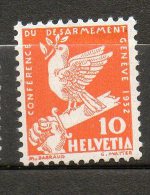 SUISSE 10c Oranget 1932 N°255 - Neufs