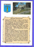 Carte Postale 83. Le Beausset  L'historique   Trés Beau Plan - Le Beausset