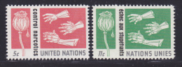 NATIONS UNIES NEW-YORK N°  127 & 128 * MLH Neufs Avec Charnière, TB  (D1352) - Ongebruikt