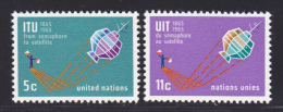 NATIONS UNIES NEW-YORK N°  137 & 138 * MLH Neufs Avec Charnière, TB  (D1353) - Unused Stamps