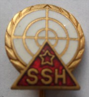 SHOOTING ASSOCIATION OF CROATIA SSH ARCHERY  PINS BADGES  P - Archery