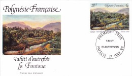 POLYNESIE FRANCAISE 1996 @ Enveloppe Premier Jour FDC La Fautaua - Tahiti Papeete - FDC