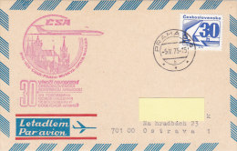 30 CSA CSSR Praha Moskva - Prague-Moscou 1975 - Poste Aérienne