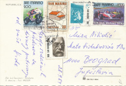 SAN MARINO -  Nice Stamps, F 1, GP Motociclistico... - Cartas & Documentos