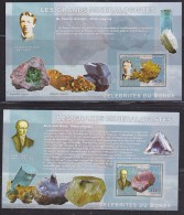 Congo 2006 Les Grands Mineralogistes / Minerals 2 M/s IMPERFORATED ** Mnh (F4949) - Mint/hinged