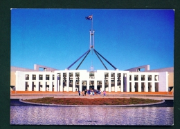 AUSTRALIA  -  Canberra  Parliament House  Unused Postcard - Canberra (ACT)