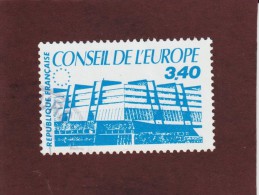 95  De  1986  -  Oblitéré  -  TIMBRE De SERVICE :  CONSEIL  DE  L´ EUROPE - Gebraucht