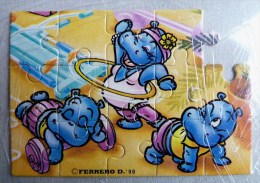 KINDER PUZZLE HAPPY HYPO 90 Incomplet 3 RARE Pour Pièces - Puzzles