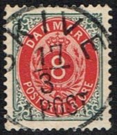 189? 8 ØRE LUX SKIVE 17 3 1 POST.  (Michel: ) - JF164710 - Unused Stamps