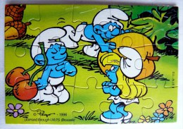 KINDER PUZZLE SCHTROUMPF 95 K97N110 COMPLET SANS BPZ - Puzzles