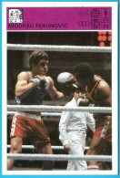 MIODRAG PERUNOVIC - Yugoslavia Vintage Card Svijet Sporta * Boxing Boxe Boxeo Boxen Pugilato Boksen - Tarjetas