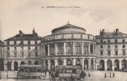 RENNES  (Ille Et Vilaine) - Le Théâtre - Animée - Rennes