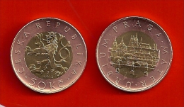 Czech Republic Tschechische Republik TSCHECHIEN 2012 50 Kc Umlaufmünze UNC Circulating Coin - Czech Republic
