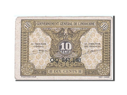 Billet, FRENCH INDO-CHINA, 10 Cents, 1942, Undated (1942), KM:89a, SUP - Indochina