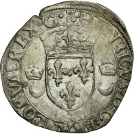 Monnaie, France, Douzain Aux Croissants, 1550, Grenoble, TB+, Argent, Ciani:1305 - 1547-1559 Enrique II