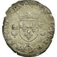 Monnaie, France, Douzain Aux Croissants, 1550, St André Villeneuve Les Avignon - 1547-1559 Henry II