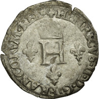 Monnaie, France, Demi Gros De Nesle, 1551, Paris, TB+, Argent, Ciani:1303 - 1547-1559 Henri II
