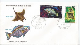 Afars Et Issas FDC 1 Juillet  1971 Faune  Sauvage  Djibouti - Storia Postale