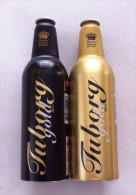 AC - TUBORG GOLD BEER SPECIAL LIMITED EDITION 2015 ALUMINUM EMPTY BOTTLES & CAPS - Bière