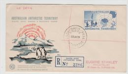 AA019 /AUSTRALIEN - ANTARKTIKA -  Davis Station 1959, Einschreiben - Cartas & Documentos