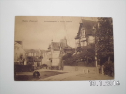 Idstein. - Wiesbadenerstrasse U. Kaiserl. Postamt.(6 - 3 - 1919) - Idstein