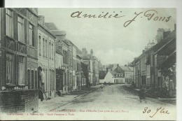 D62 - AUXI LE CHATEAU - Rue D' Hesdin (vue Prise Du Petit Pont)  -  PRECURSEUR - Auxi Le Chateau