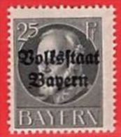 MiNr.122 A   Xx Altdeutschland Bayern - Ungebraucht