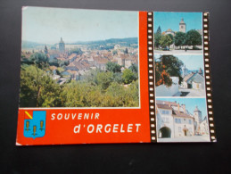 ORGELET  Souvenir Carte Multi Vues Années 60 - Orgelet